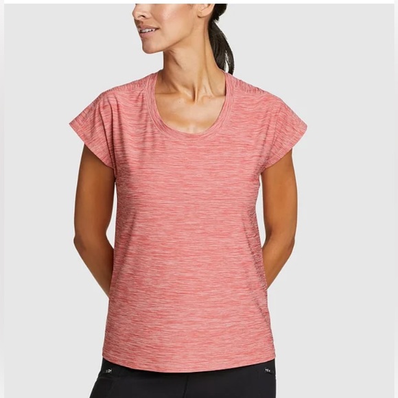 Eddie Bauer Womens Compass Essential short sleeve size L - Picture 1 of 4